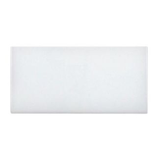 Merola Tile Plaqueta Lisa Blanco 3 in. x 6 in. White Ceramic Wall Tile (1 sq. ft. / pack) WDKPLB1