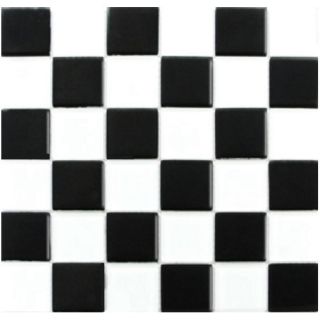 Shimmer Blends 2 x 2 Ceramic Mosaic Tile in Checkerboard