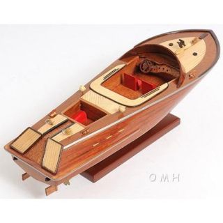 Old Modern Handicraft Runabout Boat   Small
