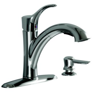 American Standard Mesa Chrome 1 Handle Pull Out Kitchen Faucet