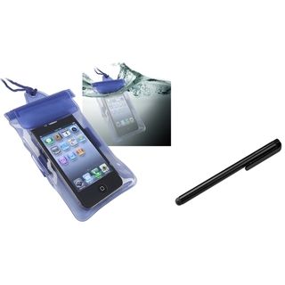 BasAcc Blue Waterproof Case/ Stylus for Motorola Photon 4G