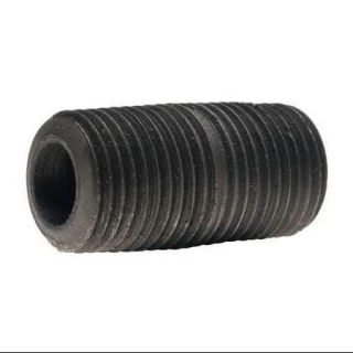 ANVIL 0332627603 Black Close Pipe Nipple, Threaded, 1 1/4