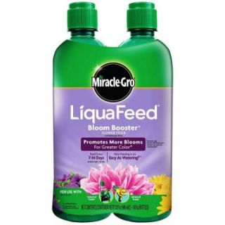 Miracle Gro LiquaFeed 16 oz. Bloom Booster Flower Food Refills (2 Pack) 2004043