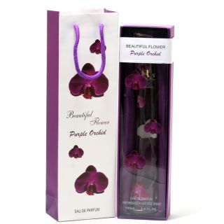 Enzo Moretti Beautiful Flower Purple Orchid Womens 3.4 ounce Eau de