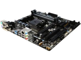 GIGABYTE GA F2A78M D3H FM2+ / FM2 AMD A78 (Bolton D3) SATA 6Gb/s USB 3.0 HDMI Micro ATX AMD Motherboard