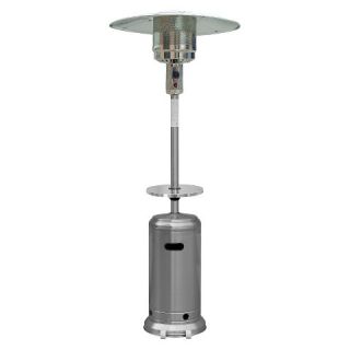 87 Tall Stainless Steel Patio Heater with Table