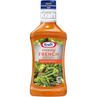 Kraft Salad Dressing Creamy French , 16 Fl Oz