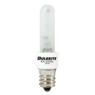 Bulbrite Dimmable Krypton/Xenon Candelabra Base Frosted Light Bulb   4 pk.   Light Bulbs