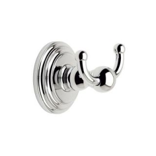 Ginger Chelsea Double Robe Hook in Polished Chrome 1111/PC