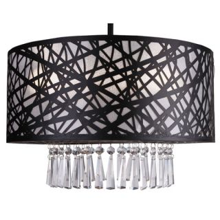 Whitfield Lighting Wynne 3 Light Drum Chandelier