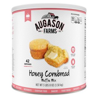 Emergency Food Honey Cornbread Muffin Mix 56 oz