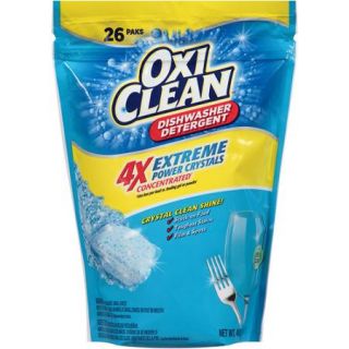 OxiClean Fresh Clean Dishwasher Detergent Paks, 26 count, 16.5 oz