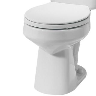 Mansfield Alto White Round Toilet Bowl
