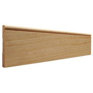 4.25 in x 8 ft Interior Pine Baseboard