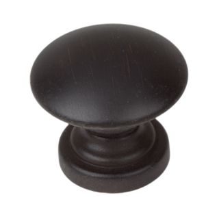 GlideRite 1 inch Oil Rubbed Bronze Round Convex Cabinet Knobs (Pack of