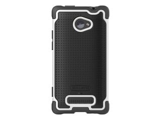 Ballistic HTC 8X Shell Gel (SG) Case   Black / White SG1008 M385