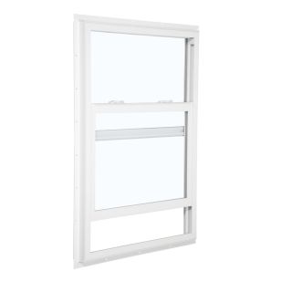 ReliaBilt 105 Series Vinyl Double Pane Single Strength New Construction Single Hung Window (Rough Opening 24 in x 36 in; Actual 23.5 in x 35.5 in)