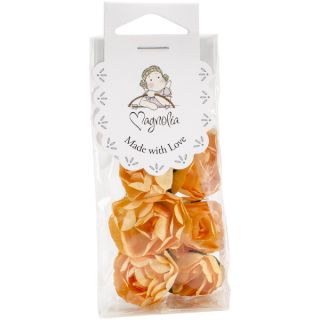 Shabby Chic Paper Roses 10/Pkg Light Orange  ™ Shopping