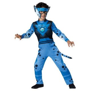 Boys Wild Kratts Quality Cheetah Child Costume   Blue