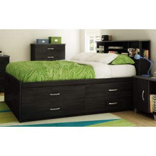 South Shore Lazer Full Captains Bed with Storage