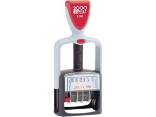 COSCO 011034 2000 PLUS Two Color Word Dater, Received, Self Inking