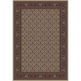 Concord Global Dynasty Ivory Rectangular Indoor Woven Oriental Area Rug (Common 7 x 10; Actual 79 in W x 114 in L x 6.58 ft Dia)