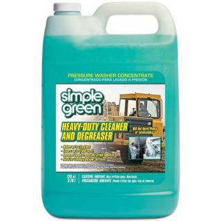 Simple Green 128 oz. Heavy Duty Cleaner and Degreaser Pressure Washer Concentrate 2300000118203