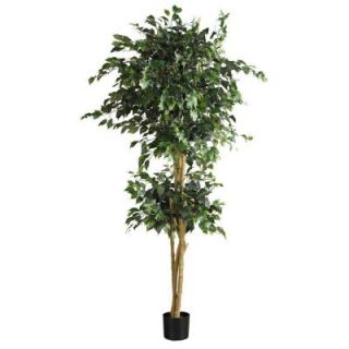 Nearly Natural 6 ft. Double Ball Ficus Silk Tree 5268