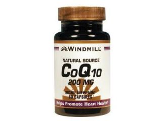 WINDMILL CO ENZYME Q 10 200MG 433 30 CAPSULES