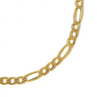 Michael Anthony Jewelry® 10K Gold 3.9mm 3+1 Figaro Chain 22" Necklace   7839425