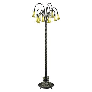 Dale Tiffany Gold Lily Floor Lamp   Tiffany Lamps