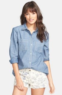 Hinge® Boyfriend Chambray Shirt