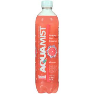 Clear American Aqua Mist Sparkling Pink Grapefruit Water Beverage, 17 fl oz