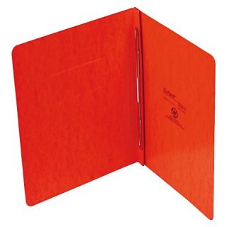 Cover, Prong Clip, Letter, 3 Capacity, Tangerine