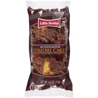 Little Debbie Cinnamon Streusel Cakes, 4 oz