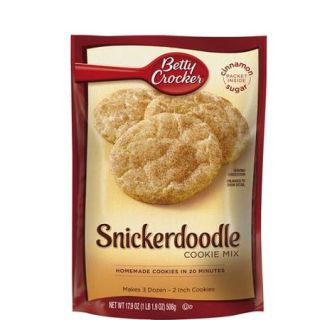 Betty Crocker? Snickerdoodle Cookie Mix 17.9 oz. Pouch