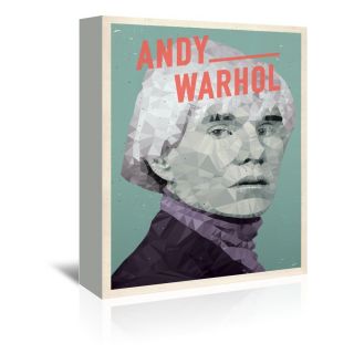 Andy Warhol Memorabilia on Wrapped Canvas by Americanflat