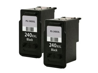 SL 2 Pack Canon PG 240XXL Black Ink Cartridge For PIXMA MX434 MX514 MX374 Printer