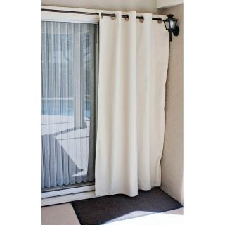 Coolaroo Outdoor Privacy Curtain   Parchment   Outdoor Curtains