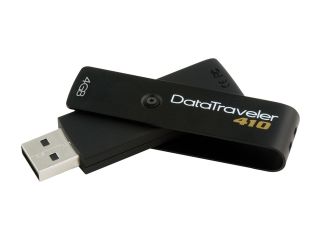 Kingston DataTraveler 410 4GB Flash Drive (USB2.0 Portable) Model DT410/4GB