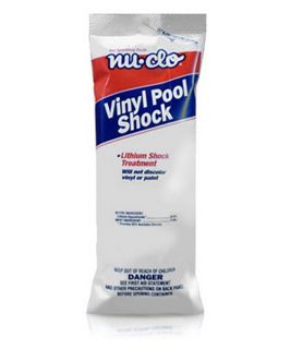 Nu Clo Lithium Pool Shock Bag   1 lbs   Swimming Pools & Supplies