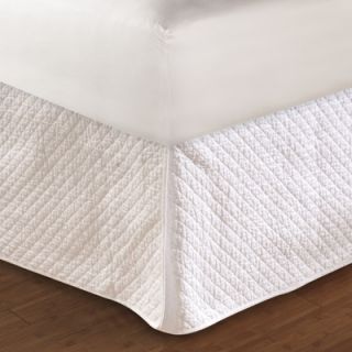 Greenland Home Fashions Diamond Cotton Quilted Bed Skirt