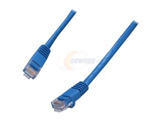 Coboc CY CAT5E 25 BL 25 ft. Cat 5E Blue Color 350Mhz UTP Network Cable