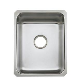 KOHLER Undertone Undermount Stainless Steel 16 in. Single Bowl Kitchen Sink K 3163 NA