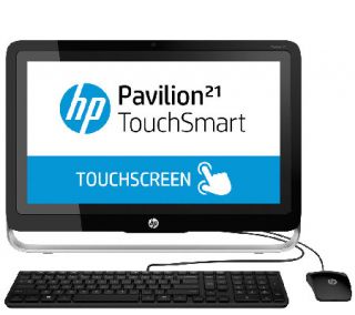 HP 21 Touch All in One AMD Quad Core 4GB RAM 1TB HDD w/Lifetime Tech —
