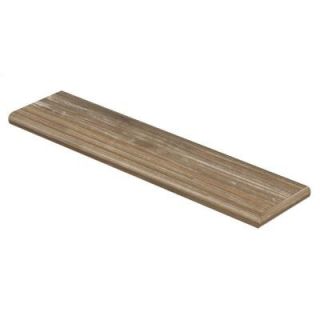 Cap A Tread Sea Coast Walnut 47 in. Long x 12 1/8 in. Deep x 1 11/16 in. Height Laminate Right Return to Cover Stairs 1 in. Thick 016171588