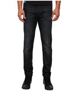 Armani Jeans Slim Fit J26 Blue Wash Denim In Dark Cotton Twill Wash