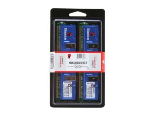 HyperX 1GB (2 x 512MB) 184 Pin DDR SDRAM DDR 400 (PC 3200) Dual Channel Kit Desktop Memory Model KHX3200AK2/1GR