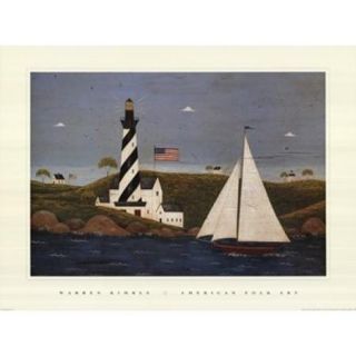 Coastal Breeze II Poster Print by Warren Kimble (35 x 26)
