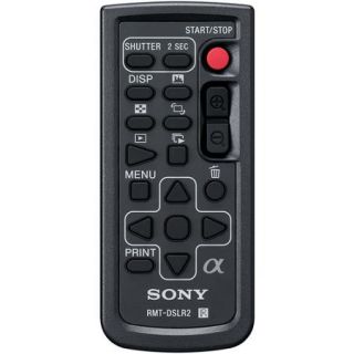 Sony RMT DSLR2 Wireless Remote Shutter Controller for Sony Alpha Cameras Compatible with A7, A7 Mark II, A7R, A57, A65, A77, A99, NEX 5/5N/5R, NEX 6, NEX 7